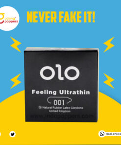 Condom OLO 001 Black Feeling Ultra Thin Smooth